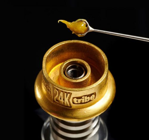 tribe emperor 24k gold dabbing nail