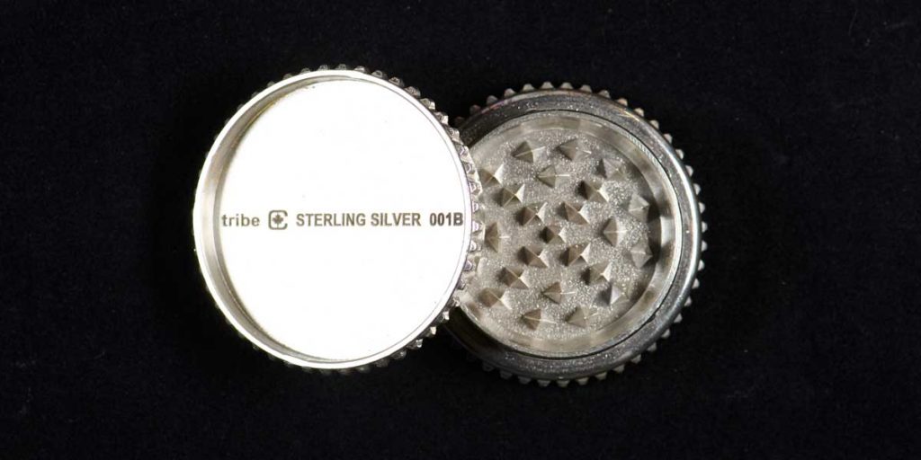 sterling silver grinder