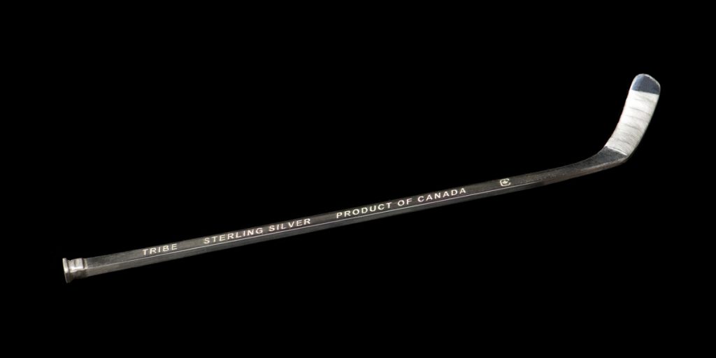 sterling silver hockey stick