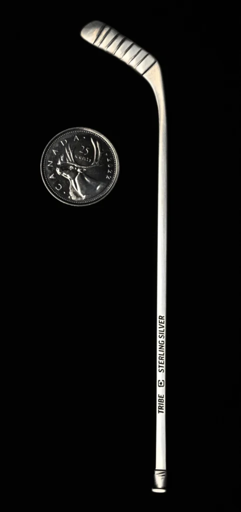 Sterling Silver Hockey Stick Product of Canada