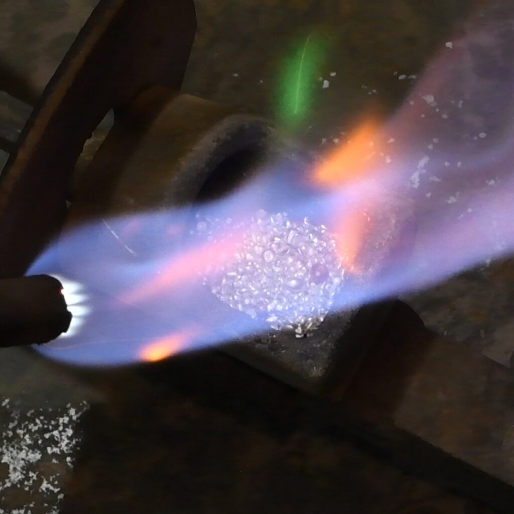 Melting Sterling Silver